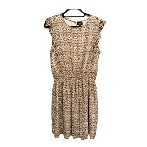 Wassio Sleeveless Elastic Waist Summer Dress Size Medium